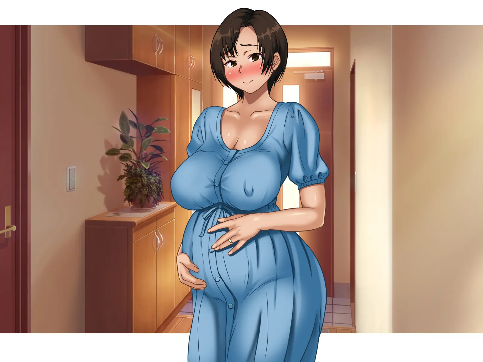 Ane No Ninkatsu Wa Ore To No Asedaku Tanetsuke Musabori Koubi | 누나의 임신활동은 나와 땀투성이 교배 탐욕스러운 교미
